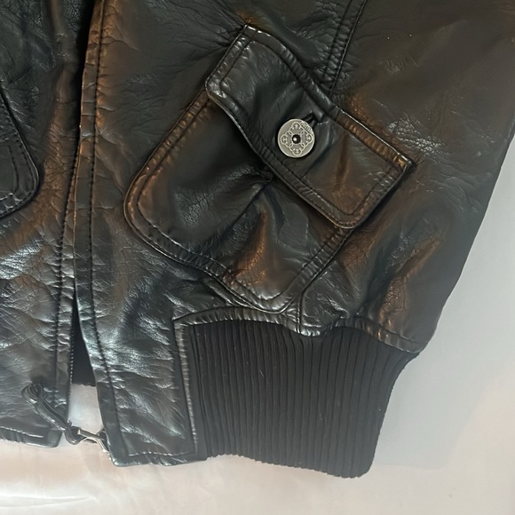 Buffalo Faux Leather Moto Jacket - Picture 8 of 10